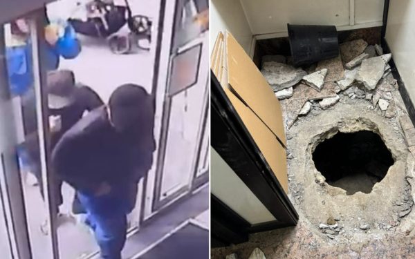 Hoți de geniu la Napoli: Jaf spectaculos de bancă prin canalizare, fără urmă