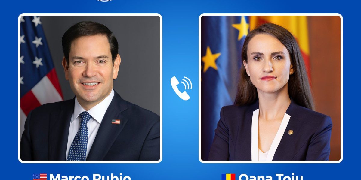 Oana Țoiu și senatorul Marco Rubio, discuții despre securitate și economie