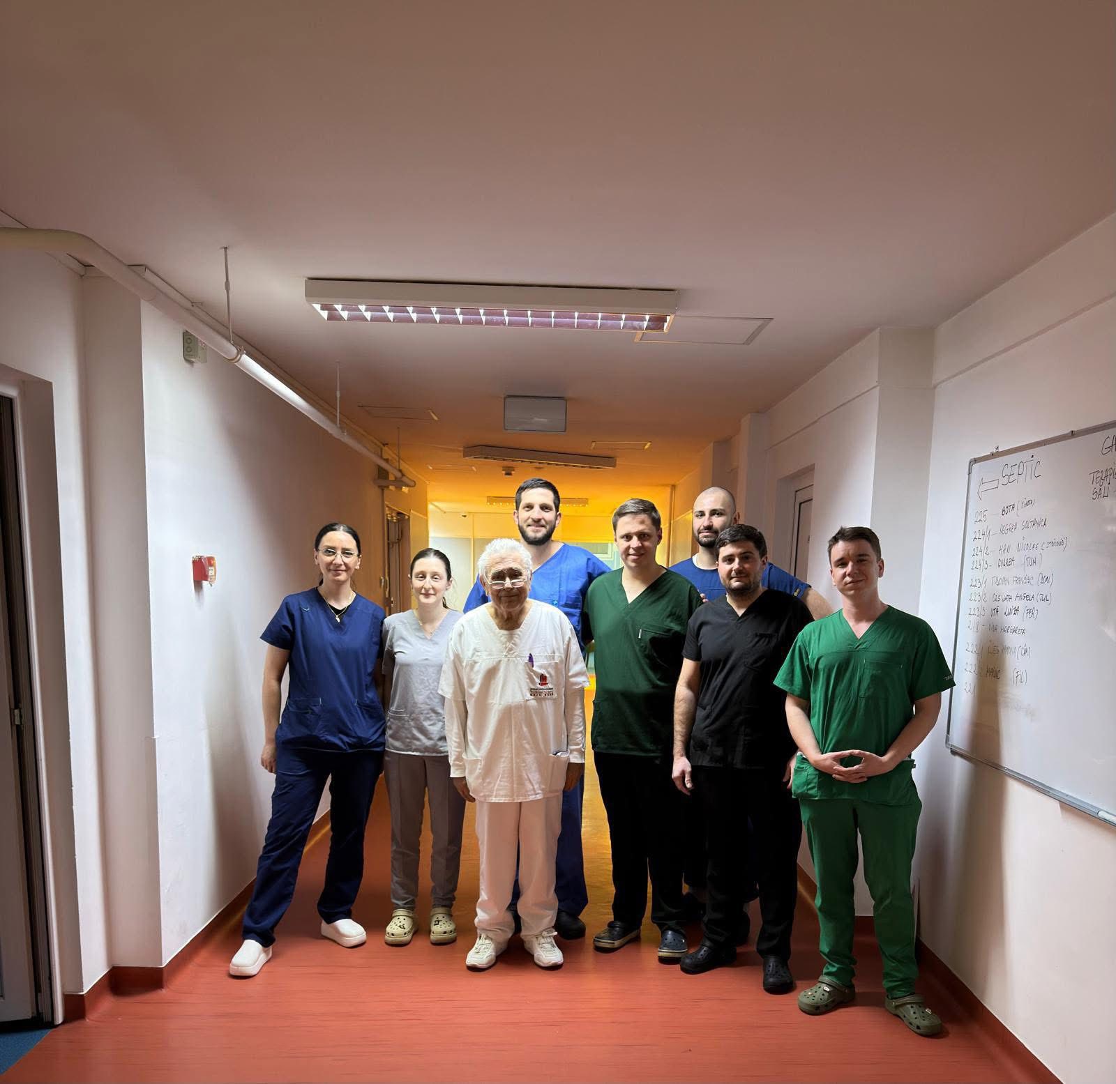 O pacientă în vârstă de 71 de ani, aflată în moarte cerebrală la Spitalul Județean de Urgență „Dr