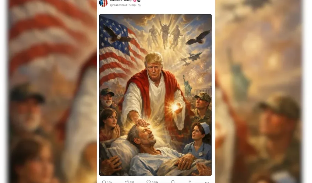 Donald Trump, un nou Mesia? Postarea-șoc care a inflamat planeta!