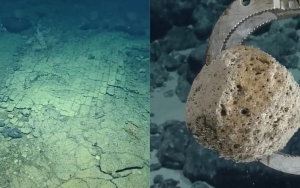 Misterul din Pacific: savanții au descoperit un „drum” pe fundul oceanului