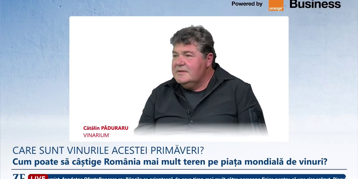 Ce vinuri românești alegem de sărbători? Cătălin Păduraru, despre Feteasca Neagră din România