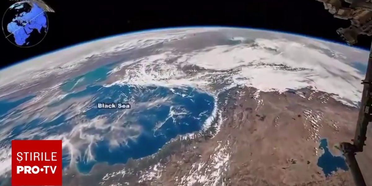 O privire spectaculoasă: Marea Neagră, văzută din spațiu. Imagini SUA, înainte de ARTEMIS II