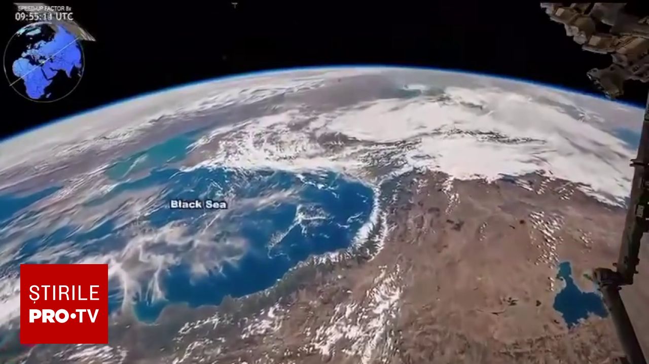 O privire spectaculoasă: Marea Neagră, văzută din spațiu. Imagini SUA, înainte de ARTEMIS II