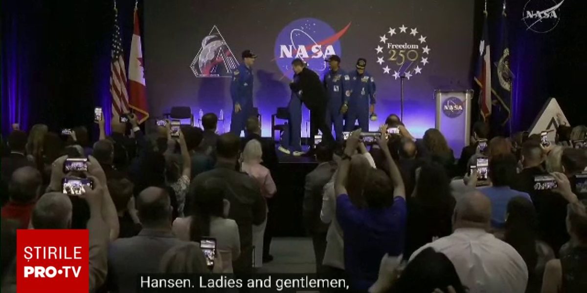 Astronauții Artemis II, primiți eroic: Relatări spectaculoase din spațiu