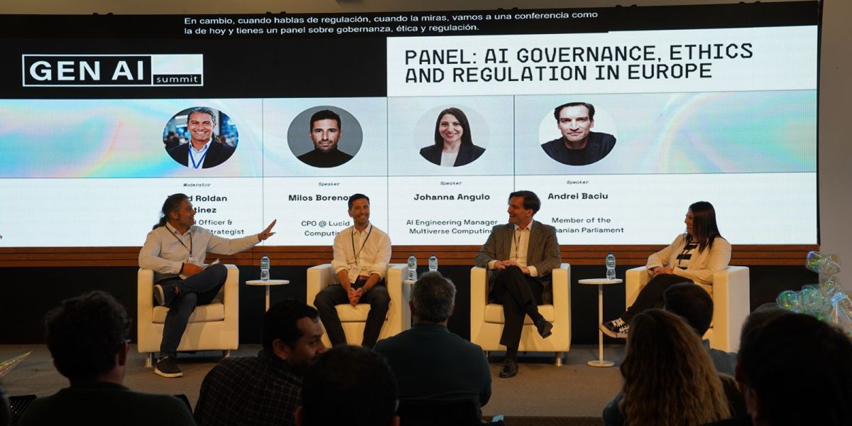 În Spania, despre AI governance: Discuții la panelul Gen AI