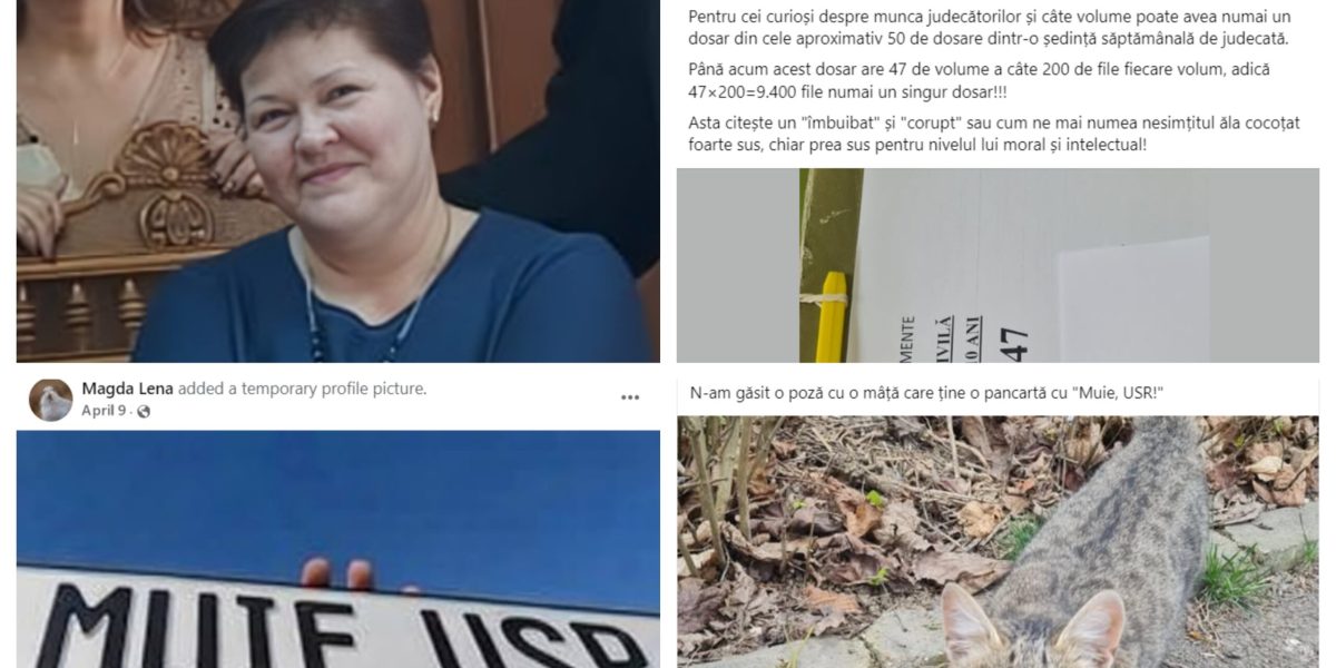 Judecătoare de Curte de Apel, injurii grele despre Bolojan și USR