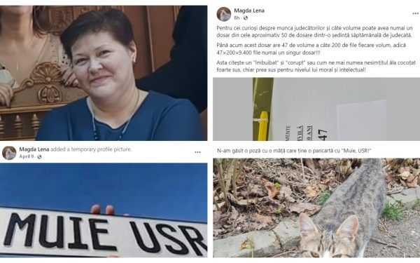 Judecătoare de Curte de Apel, injurii grele despre Bolojan și USR