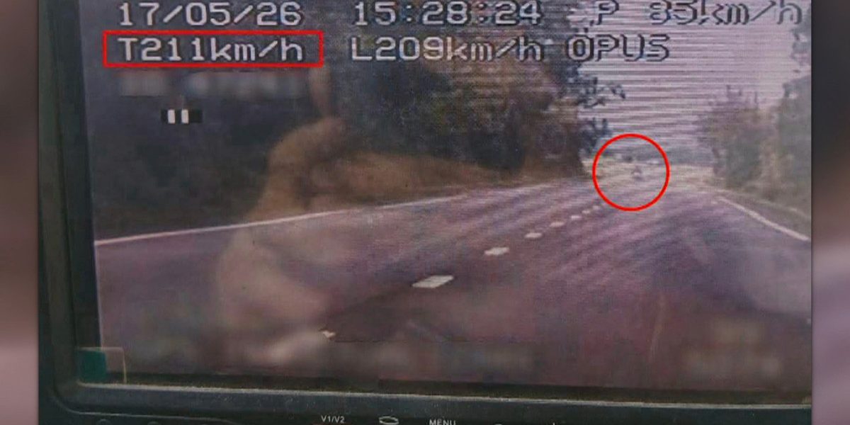 Austriac de 21 de ani, prins cu 211 km/h în Mehedinți: Rămâne fără permis