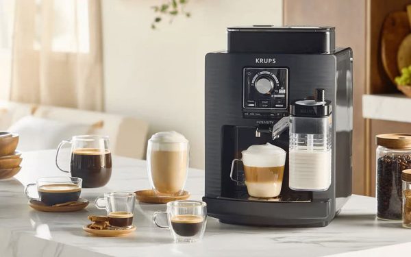 Espressor KRUPS cu super preț: cafea ca la cafenea, 50 lei bonus Lavazza