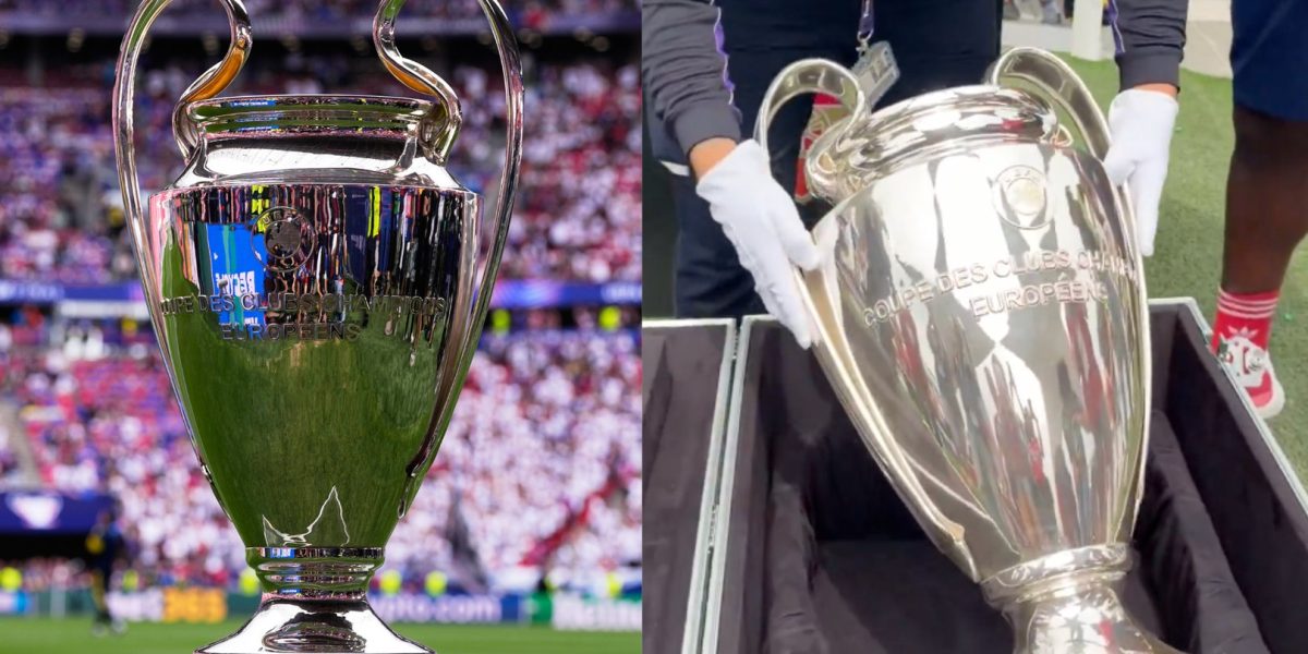 Trofeul Champions League, pus la pământ înainte de PSG – Arsenal