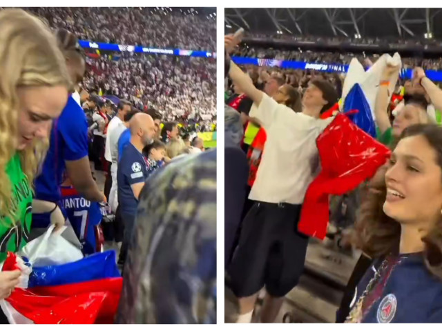 Steag rusesc la Budapesta, în finala Champions League: reacția soției lui Matvey Safonov