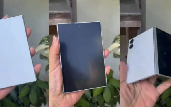 Samsung Galaxy Z Fold8: Prima apariție VIDEO. E mai subțire și mai lat