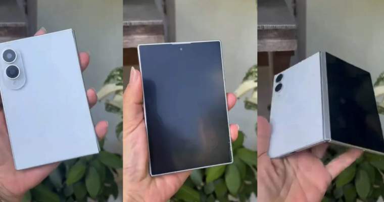 Samsung Galaxy Z Fold8: Prima apariție VIDEO. E mai subțire și mai lat