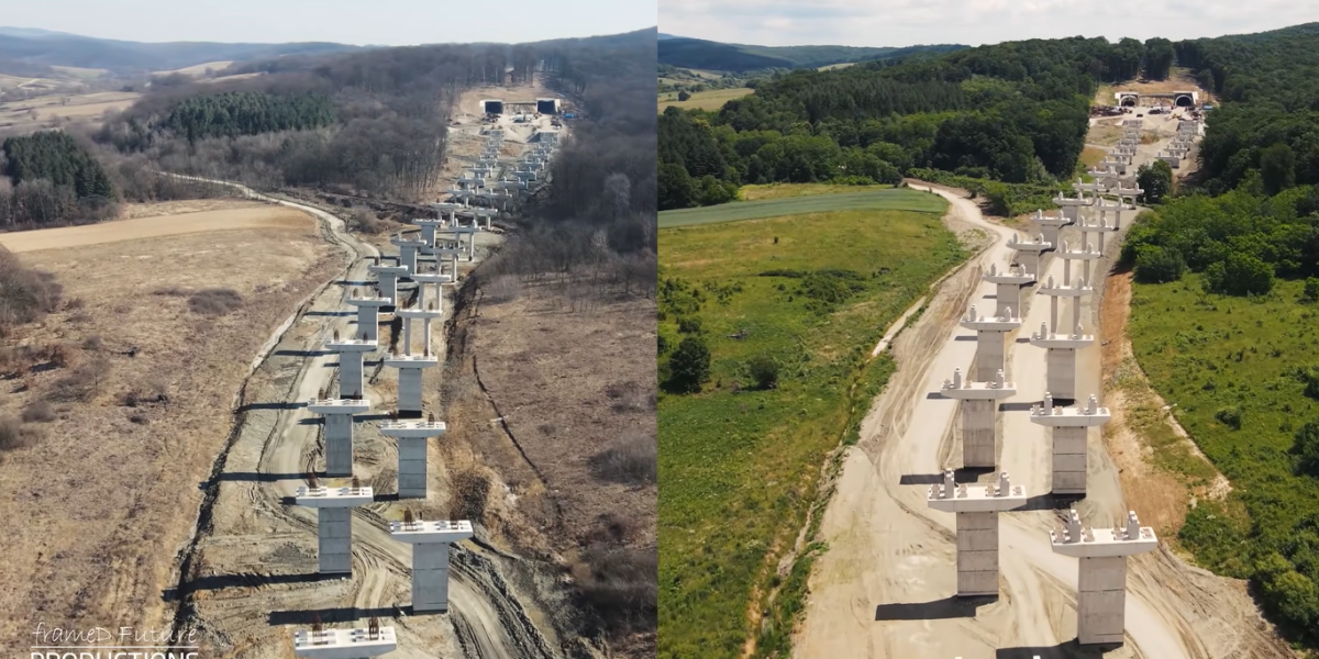 A1 Lugoj-Deva: Tunelurile Urșilor, un nou capitol spectaculos. VIDEO