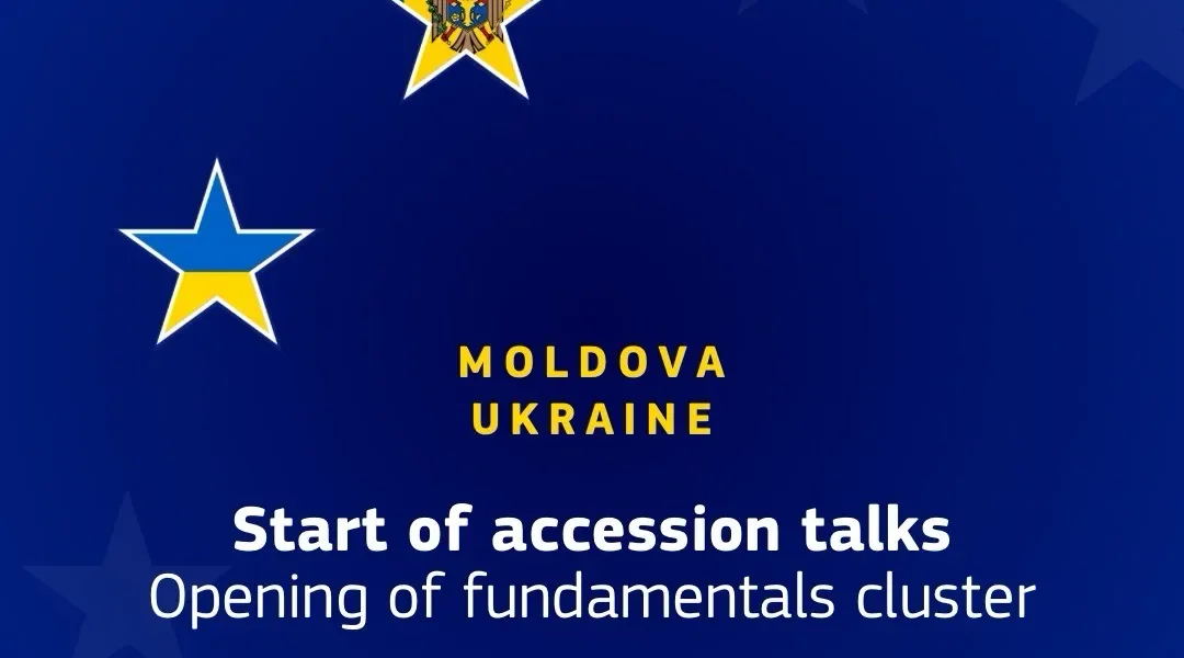 UE deschide primu grup de țări pentru Ucraina și Moldova