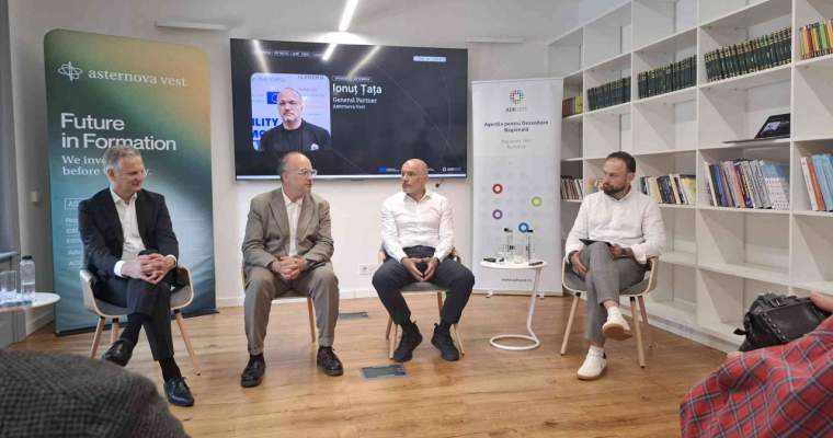 Vest: 37 mil. euro pentru startup-uri în Regiunea Vest