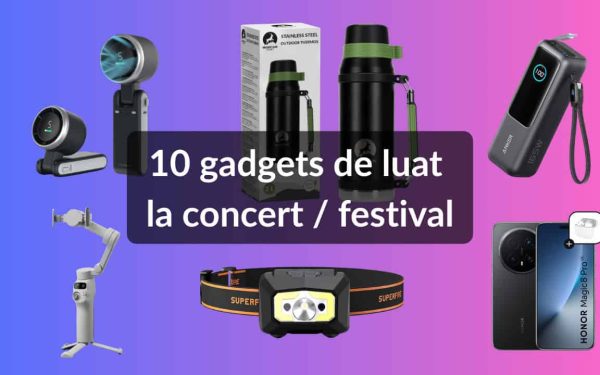 Gadgeturi esențiale pentru concerte 2026