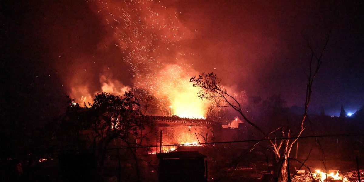 Incendii Franța: Evacuare totală pe Cap Ferret