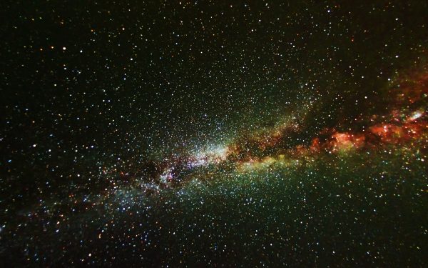 Galaxia noastră, răsturnată acum 10 miliarde de ani de o coliziune cosmică.