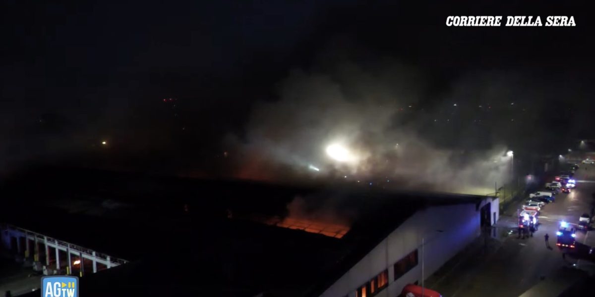 MILANO: BOMBE LA BAROLINI pe caniculă, fum toxic sufocant