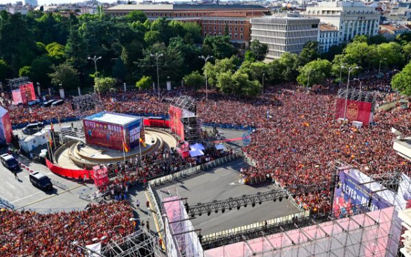 Madrid în extaz: un milion de oameni jubilează după Cupa Mondială