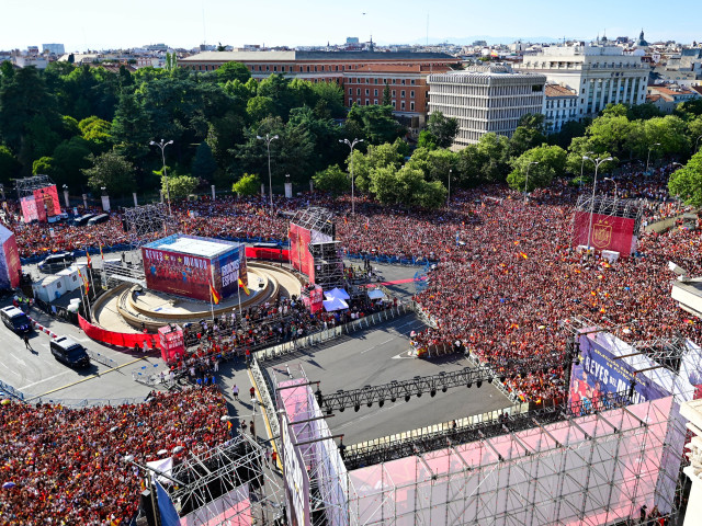 Madrid în extaz: un milion de oameni jubilează după Cupa Mondială