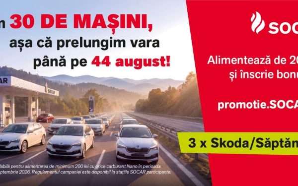 SOCAR prelungește vara până pe 44 august