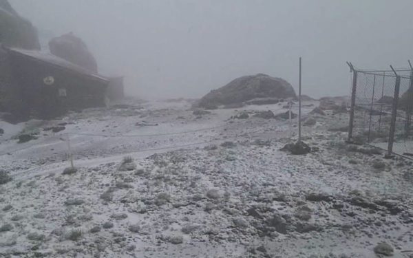 Frig pătrunzător în Havas, temperaturi sub zero azi-noapte