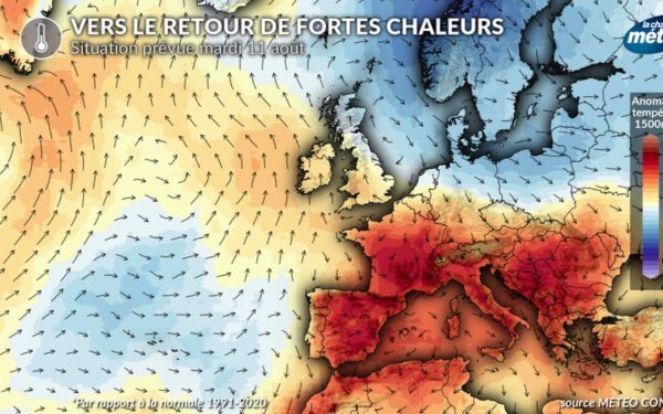 Vacanță de foc în Franța: Vine al cincilea val de căldură
