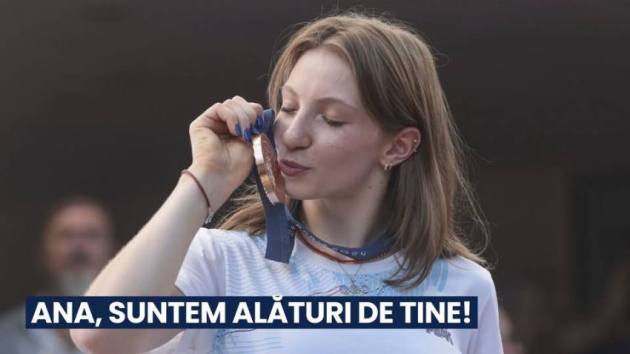 România susține gimnasta Bărbosu în lupta pentru medalie