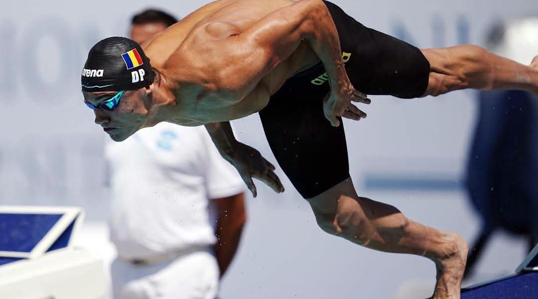 Popovici, AUR european la 100m liber