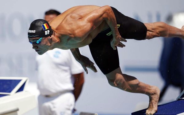 Popovici, AUR european la 100m liber