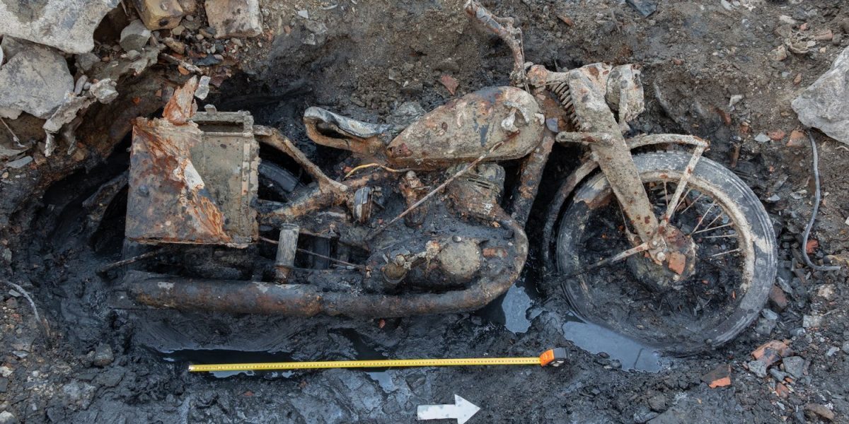 Dunărea la cote joase dezvăluie nave naziste și muniție de război