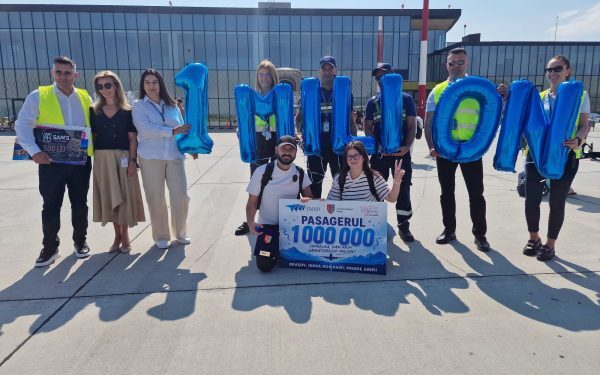 Aeroportul nou, un milion de pasageri! Borna azi