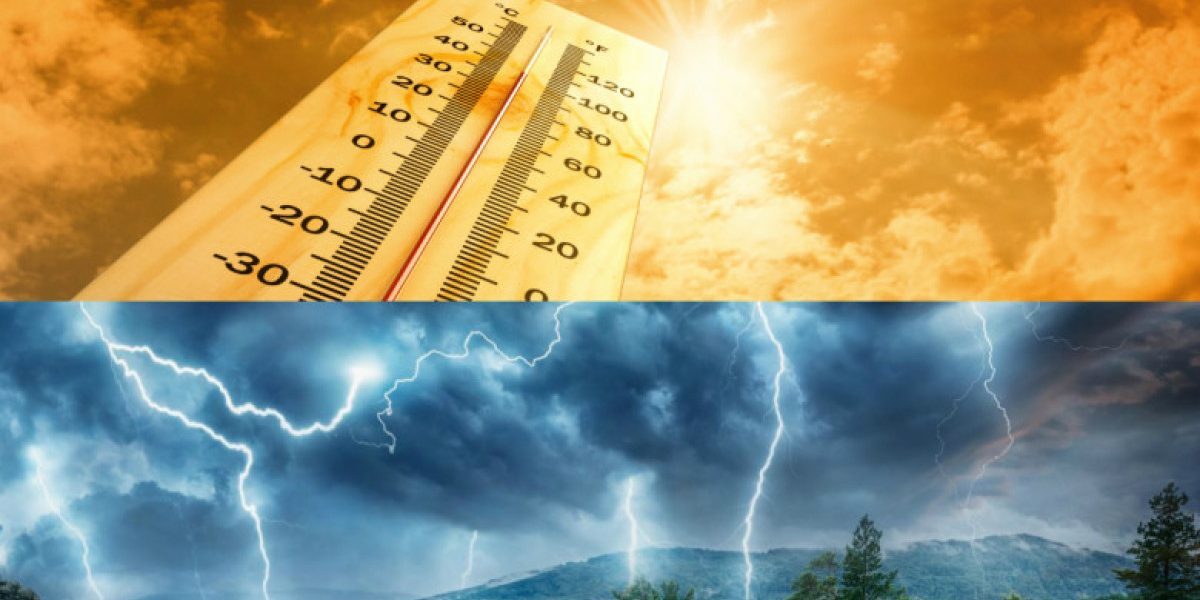 Alertă meteo: Caniculă, furtuni și vânt! Zonele vizate pe hartă