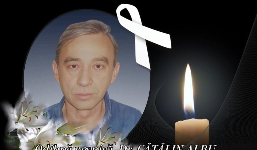 Medicul Cătălin Albu, de la Buzău, s-a stins din viață