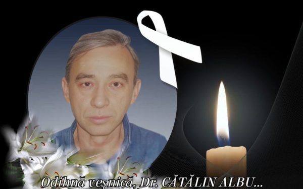 Medicul Cătălin Albu, de la Buzău, s-a stins din viață