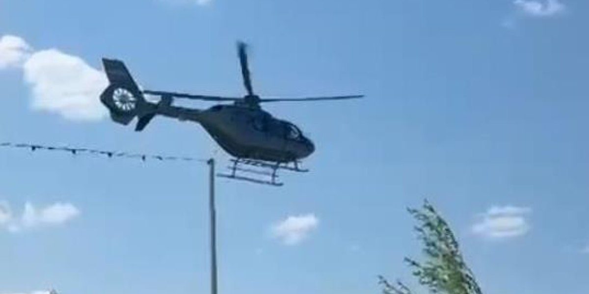 Elicopter de lux în curtea centrului de echitație: fiica unui afacerist, preluată forțat