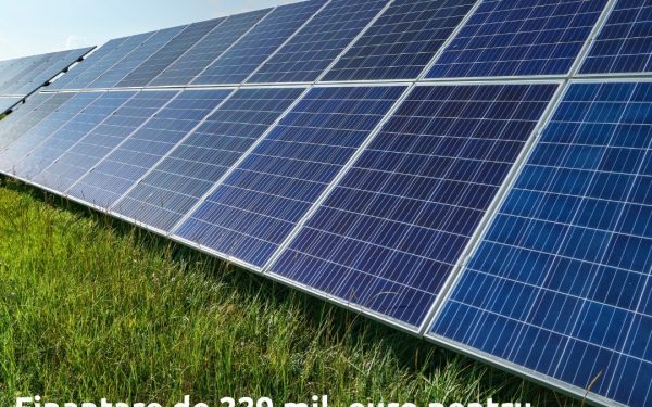 Exim Bank finanțează parcul solar Părău 2 al Econergy