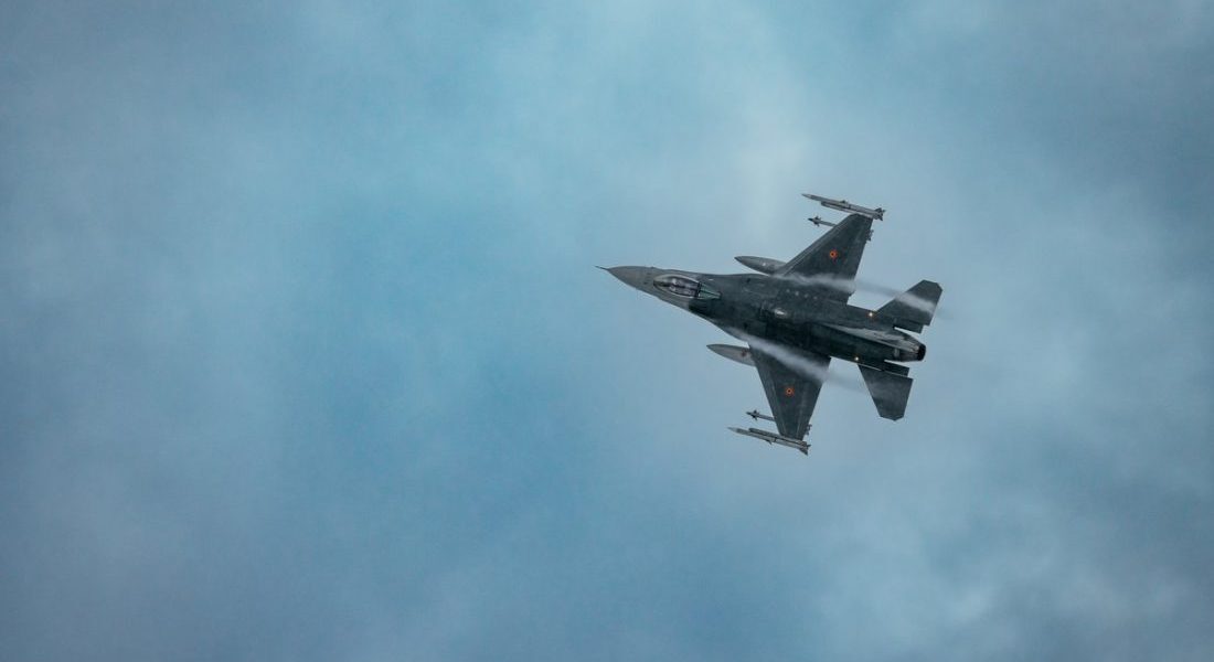 Avion F-16 prăbușit în Turcia. Pilotul, salvat