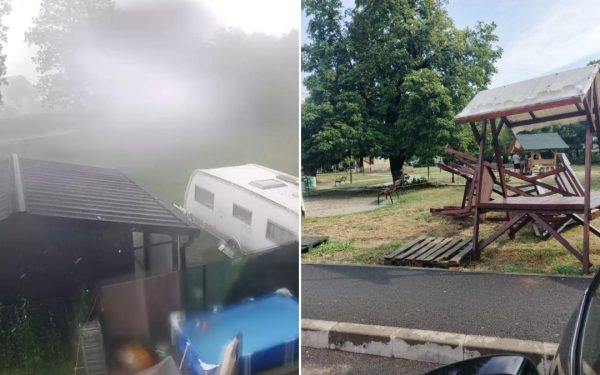 Furtună violentă în vest: Maramureș, la pământ după 15 minute