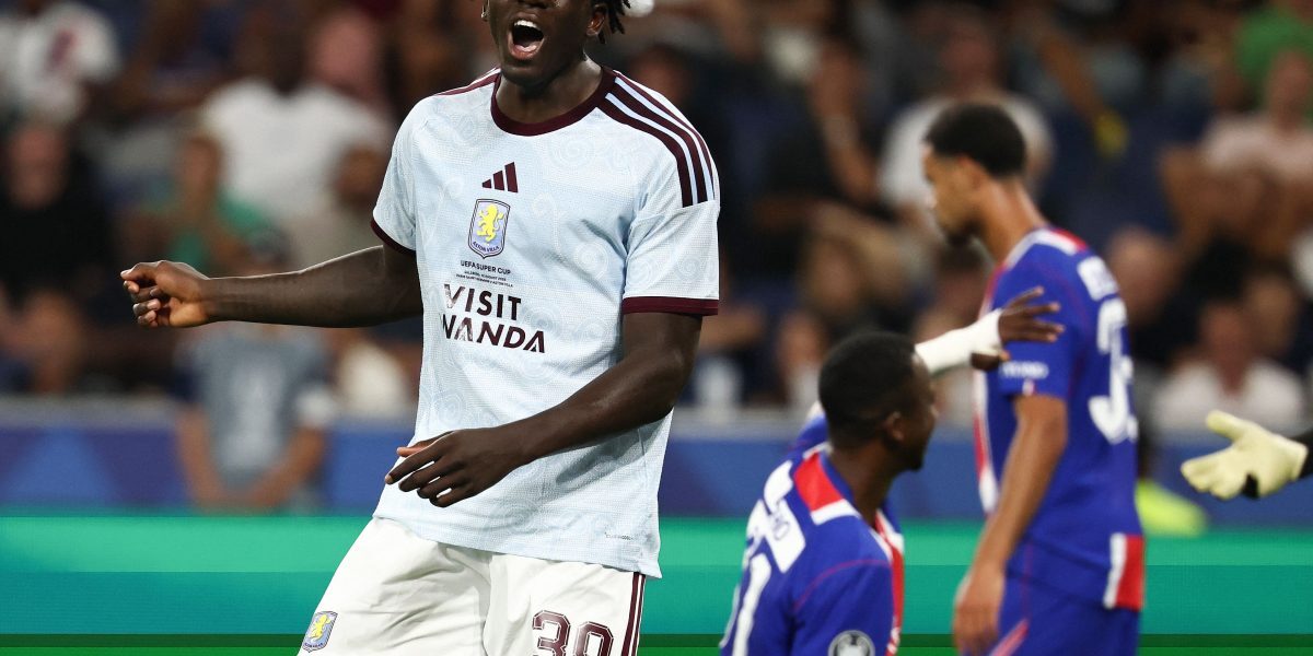 Cine e Brian Djomeni Madjo, revelația de la Aston Villa vs PSG