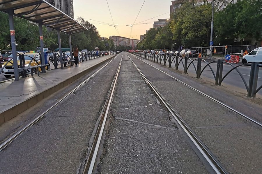 Șine tramvai București: Subteranul, blestemul lucrărilor