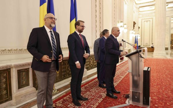 Grindeanu, Bolojan, Fritz, Kelemen Hunor la Cotroceni pentru legea salarizării