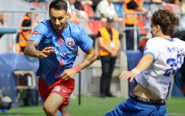 Steaua, nemulțumită: „Nemeritat!” după eșecul cu Vâlcea