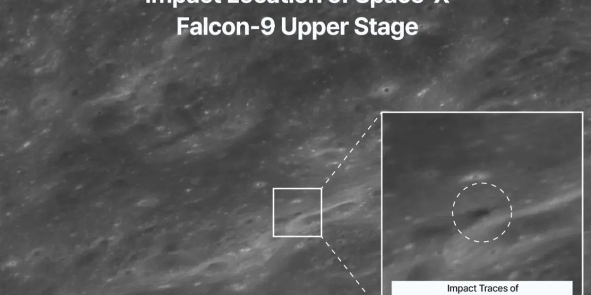 SpaceX: Crăpătura Lunii, vizibilă doar de acolo. Imagini inedite
