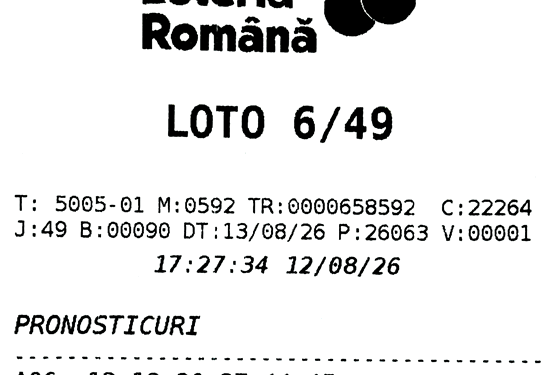 Norocoasa LOTO 6/49 și-a ridicat premiul uriaș