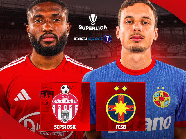 Sepsi – FCSB: Roș-albaștrii caută victoria acasă la Sfântu Gheorghe