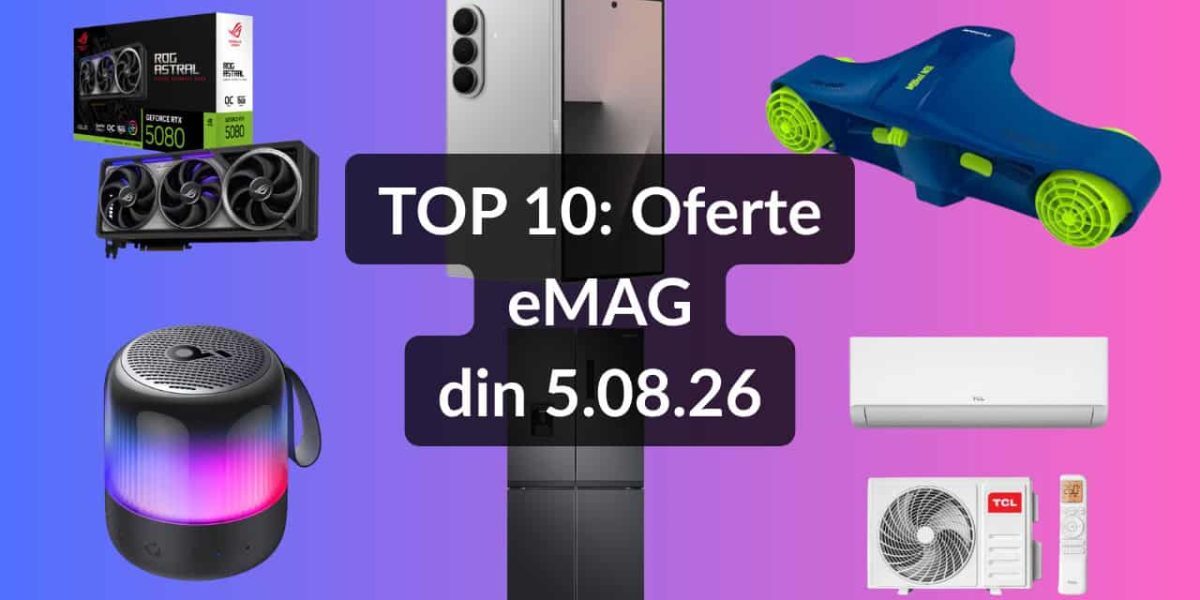 eMAG: Top Reduceri Best-Buy Lenovo, ASUS, Scuter Subacvatic